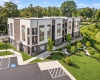 Aerial view of 5 Row Apartments Aerial view of 5 Row Apartments