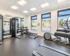 24-hour Fitness Center at 5 Row Apartments 24-hour Fitness Center at 5 Row Apartments